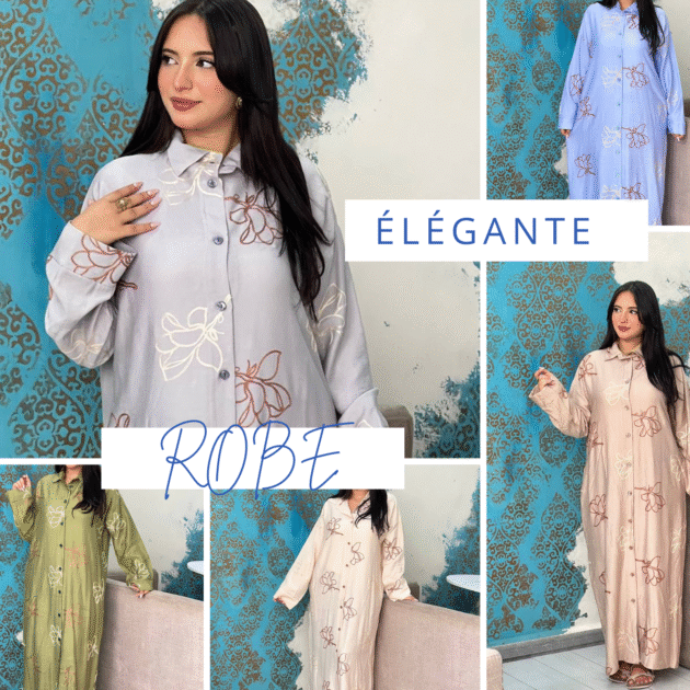 Robe Motifs Floraux