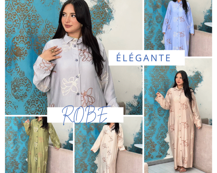 Robe Motifs Floraux