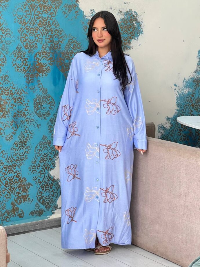 ⁦Robe Motifs Floraux⁩ - الصورة ⁦4⁩