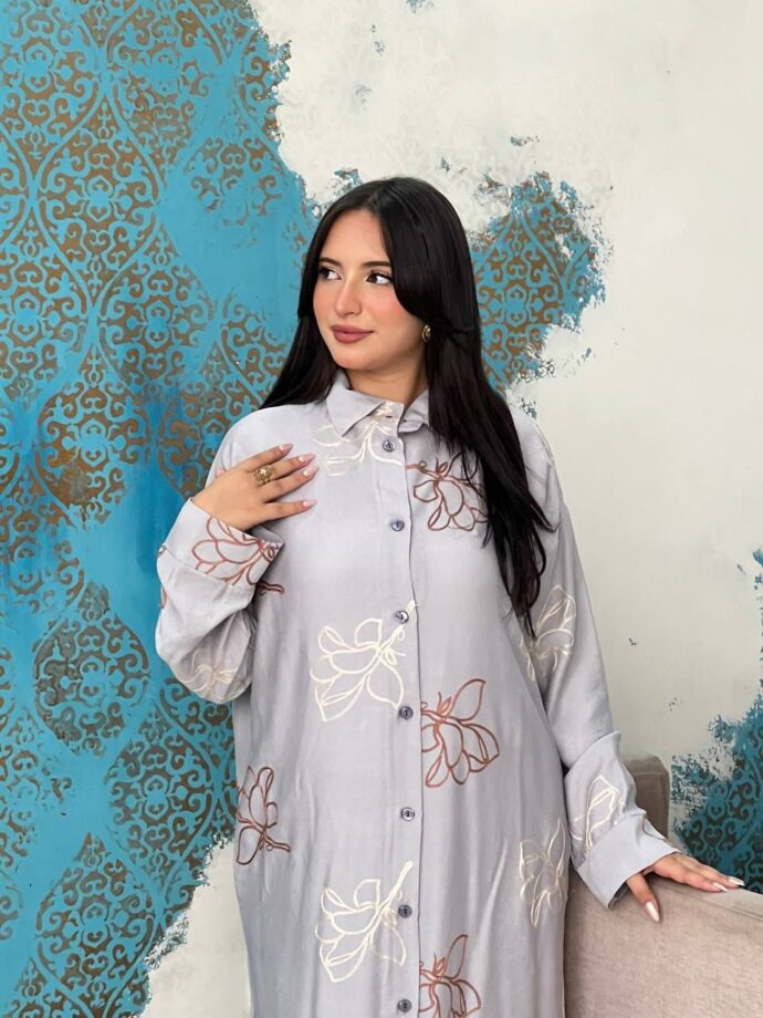 ⁦Robe Motifs Floraux⁩ - الصورة ⁦5⁩